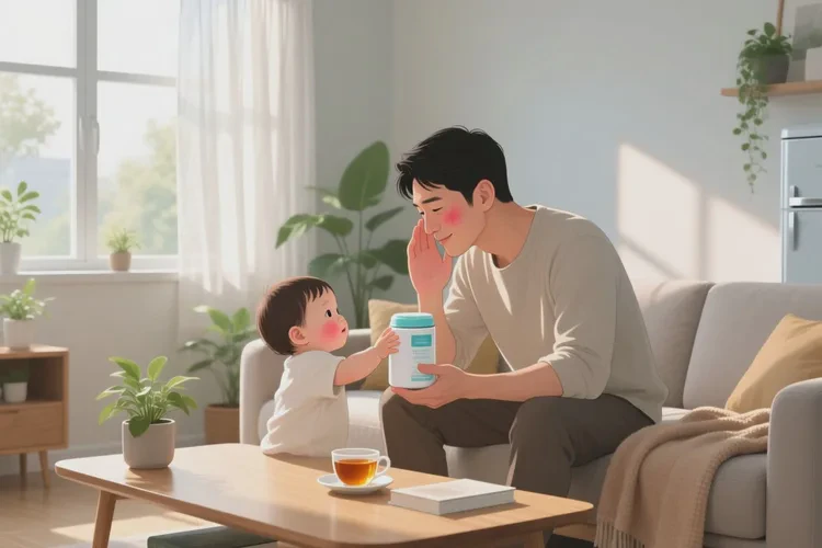 幼儿面部出现湿疹可以根治吗(图2)