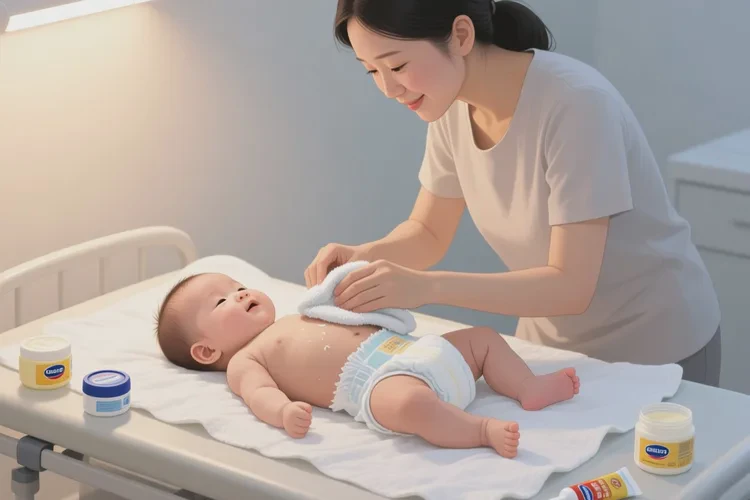 小儿屁股有湿疹可以根治吗(图1)