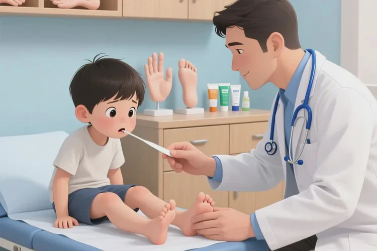 小儿脚上起湿疹可以根治吗(图2)