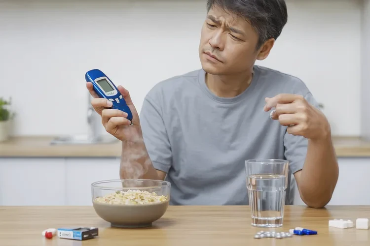 32岁早餐血糖22.0是怎么回事(图1)