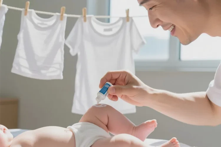 新生儿大腿容易长湿疹可以根治吗(图2)