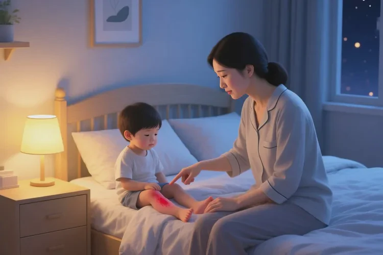 小儿小腿起湿疹能根治吗(图1)