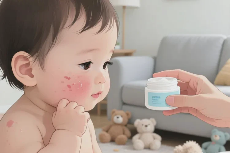 小儿脸上经常长湿疹能根治吗(图1)