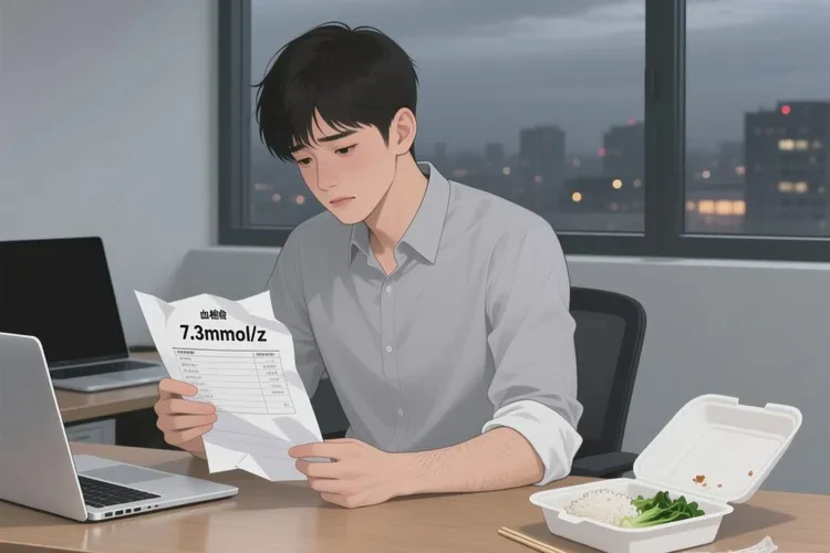 30岁早上血糖7.3是怎么回事(图1)