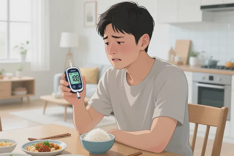 30岁中餐血糖23.2是怎么回事(图1)