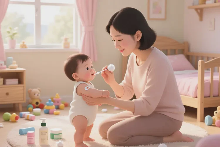 幼儿手臂偶尔长湿疹可以根治吗(图1)