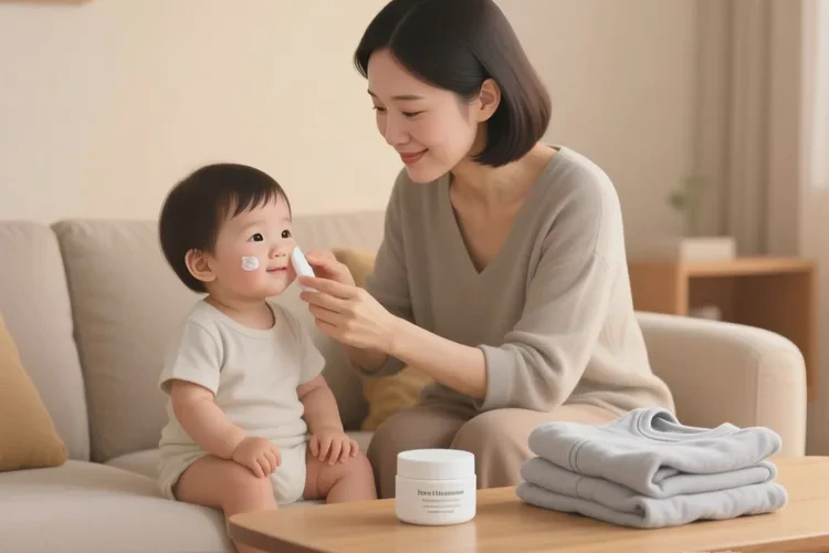 幼儿大腿偶尔起湿疹可以根治吗(图1)