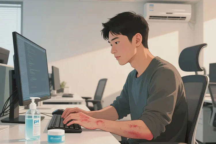 男生手上偶尔起湿疹可以根治吗(图1)