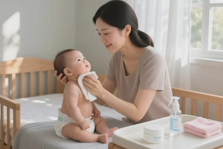 幼儿脖子出湿疹可以根治吗(图1)