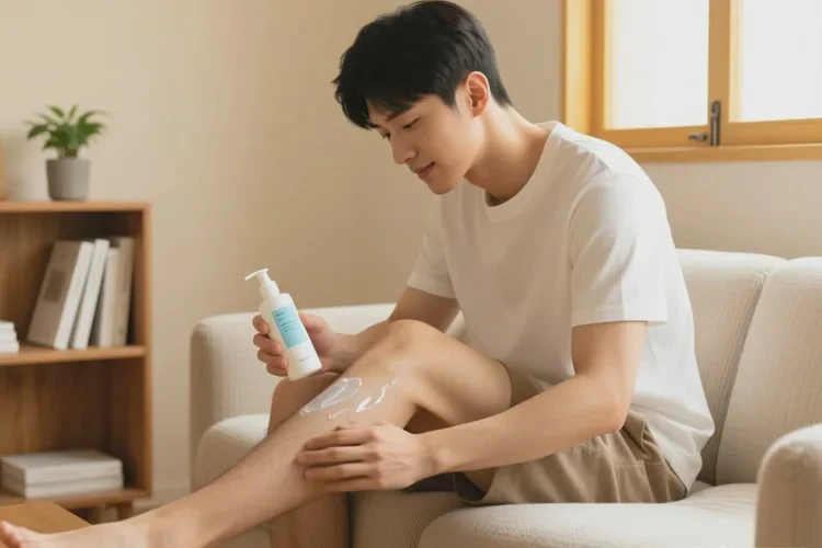 男性小腿上偶尔长湿疹可以根治吗(图1)