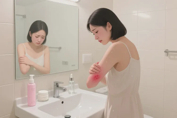 女生手臂上出现湿疹可以根治吗(图2)