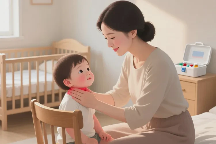 小儿脖子容易长湿疹能根治吗(图1)