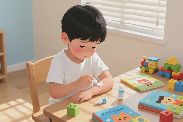 小儿手臂出湿疹可以根治吗(图2)