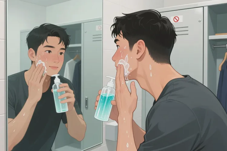 男生脸上偶尔长湿疹可以根治吗(图1)