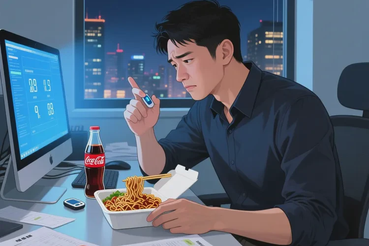 30岁中餐血糖9.5是怎么回事(图1)