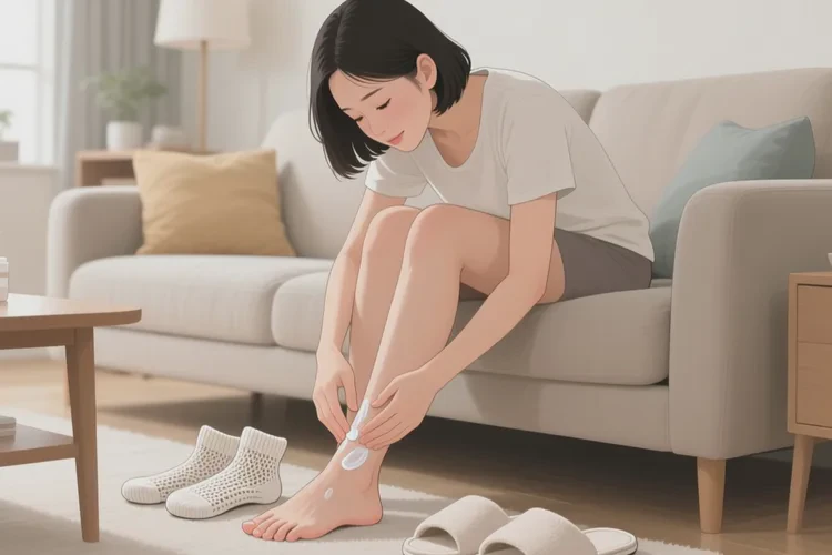 女性脚上起湿疹可以根治吗(图1)