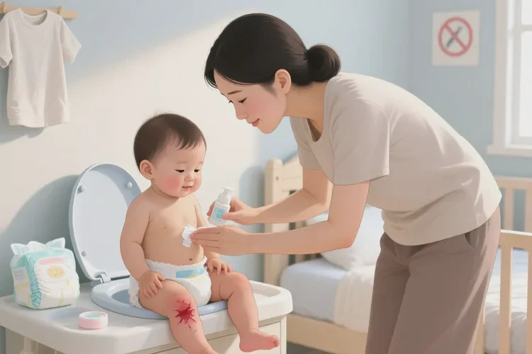 幼儿大腿上容易起湿疹可以根治吗(图1)