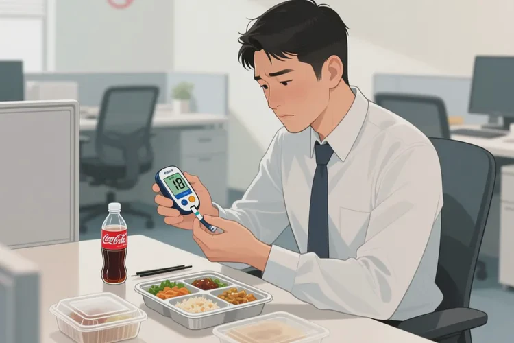 30岁中餐血糖22.8是怎么回事(图1)