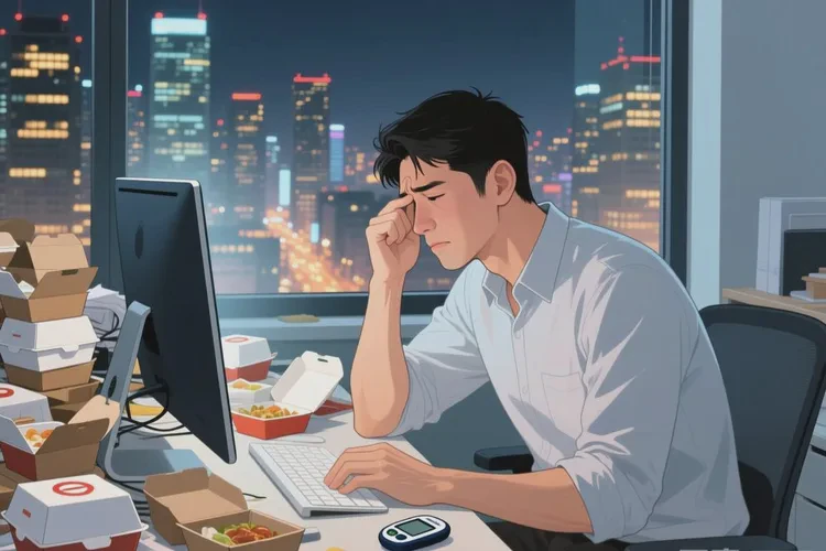 30岁中餐血糖24.4是怎么回事(图1)