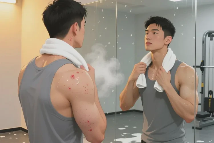 男人脖子容易长湿疹可不可以治愈(图1)