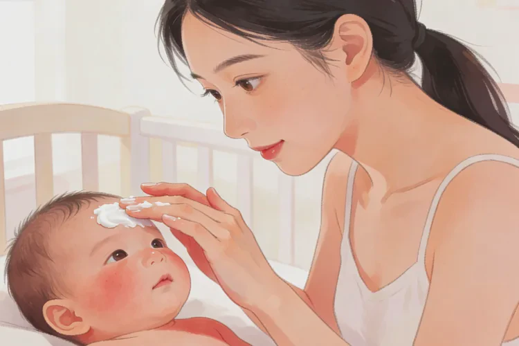 小儿脖子长湿疹可以根治吗(图1)