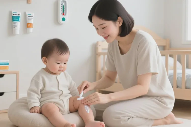 小儿大腿经常起湿疹可以根治吗(图1)