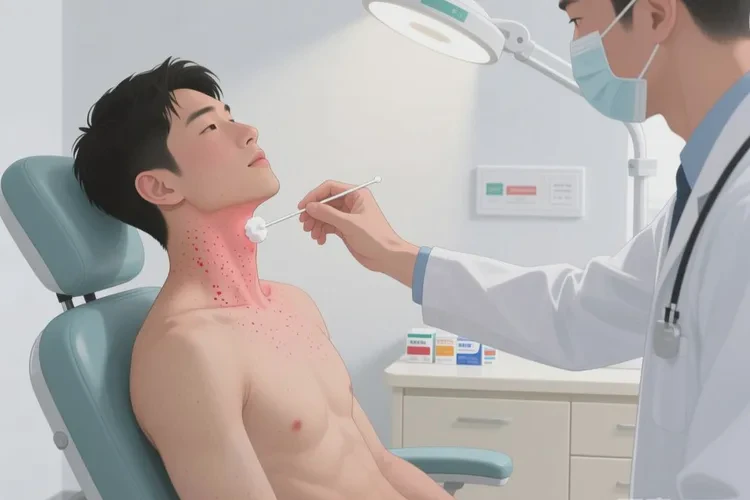 男人脖子容易长湿疹可不可以治愈(图4)