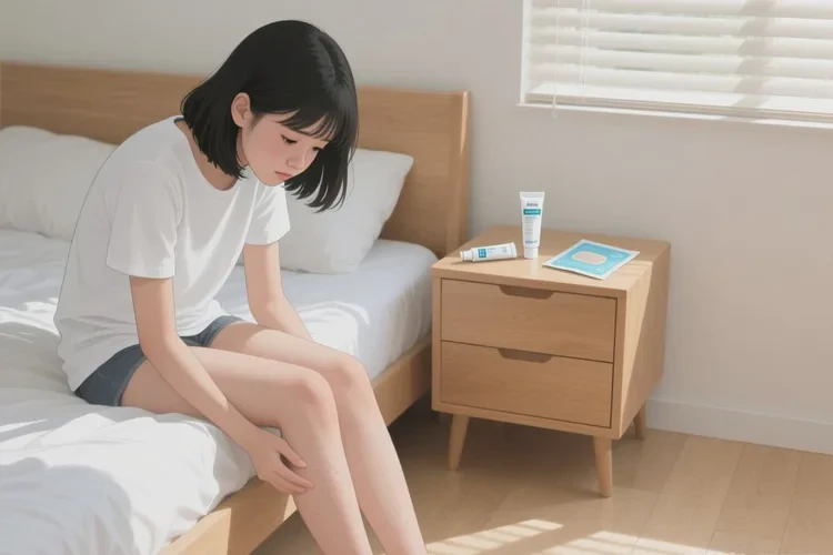 青少年大腿经常起湿疹可以根治吗(图1)