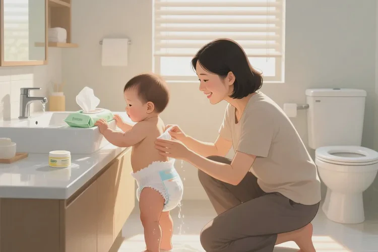 小孩屁股长湿疹可以根治吗(图1)