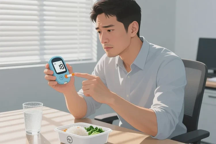 30岁中餐血糖6点8是怎么回事(图1)