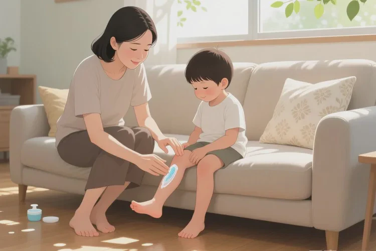 小儿小腿上起湿疹可以根治吗(图1)