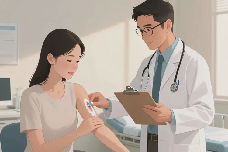 女性手臂上长湿疹能根治吗(图2)