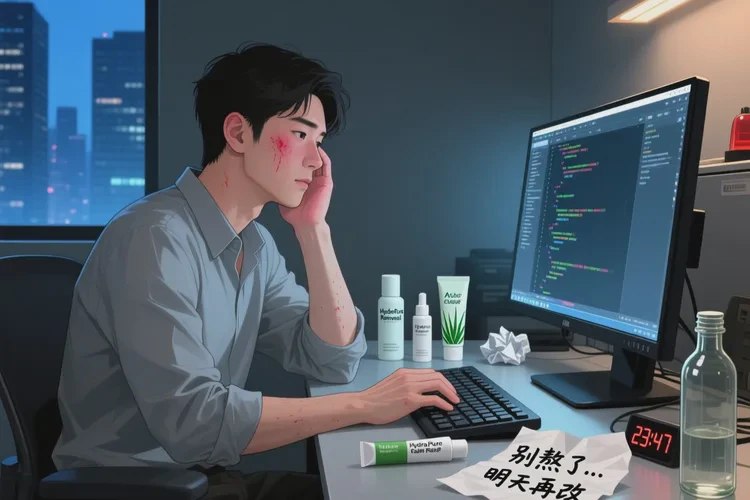 男生面部容易起湿疹可以根治吗(图1)