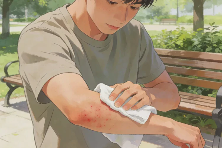 男生手臂偶尔起湿疹可以根治吗(图3)