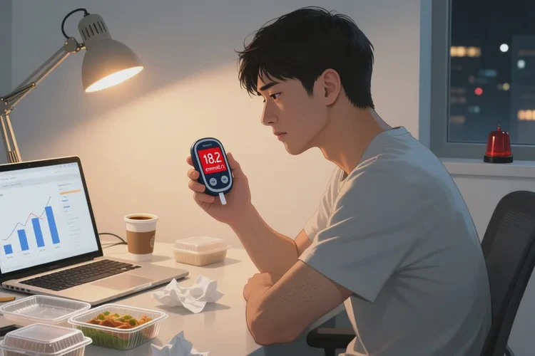 30岁早上空腹血糖19.3是怎么回事(图1)