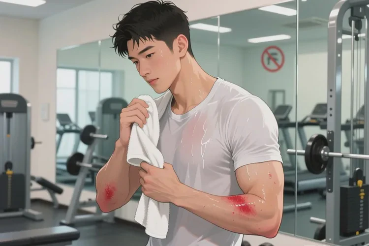 男生四肢偶尔长湿疹可以根治吗(图3)