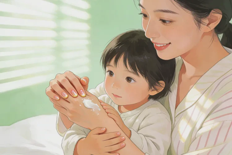 小儿肚子上容易起湿疹能根治吗(图1)