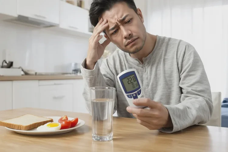 33岁早上空腹血糖22.0是怎么回事(图1)