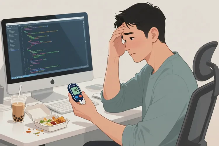 30岁中餐血糖9.9是怎么回事(图1)