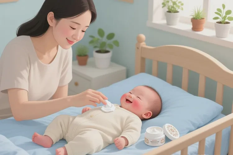 小儿面部长湿疹可以根治吗(图1)