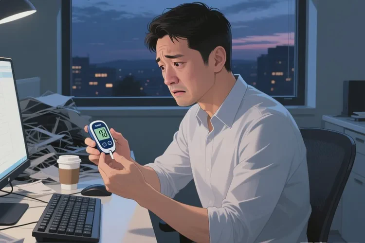 30岁中餐血糖25.7是怎么回事(图1)