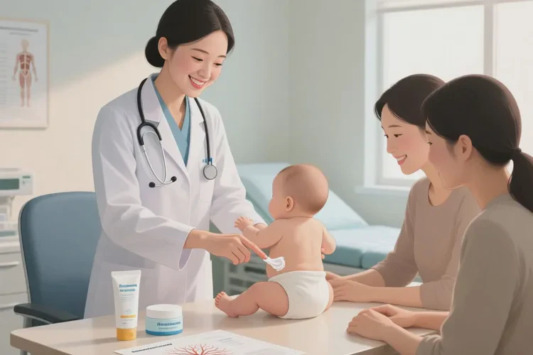 新生儿屁股上有湿疹可以根治吗(图4)