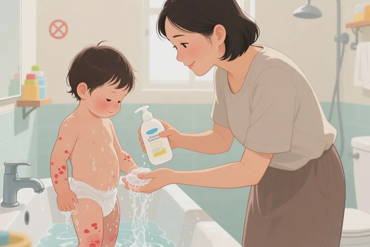 小儿四肢长湿疹可以根治吗(图1)