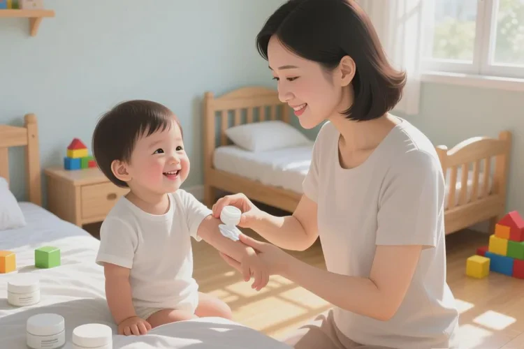 小儿手臂容易起湿疹可以根治吗(图1)