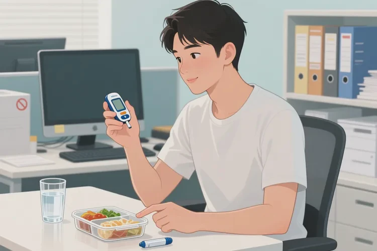 30岁中餐血糖7.3是怎么回事(图1)