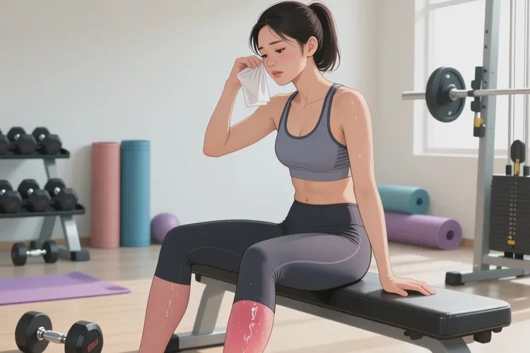 女生大腿上有湿疹可以根治吗(图2)