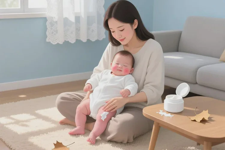 新生儿大腿上起湿疹可以根治吗(图1)
