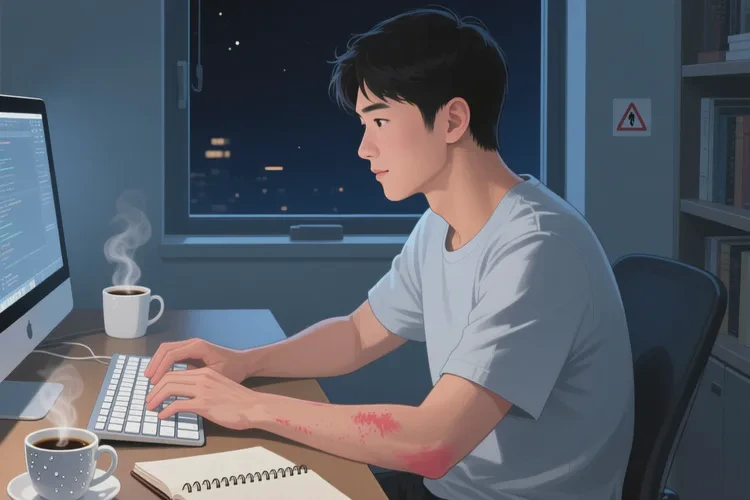 男生四肢偶尔起湿疹可以根治吗(图1)