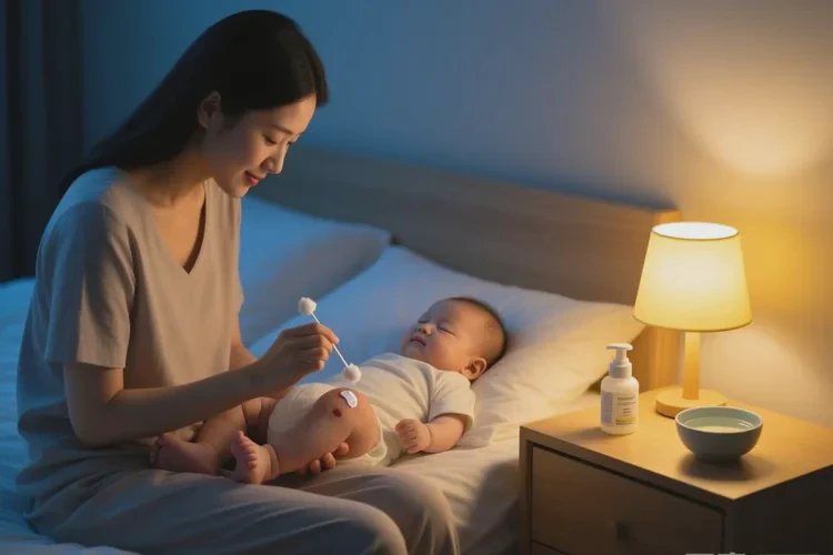 小儿四肢有湿疹可以根治吗(图1)