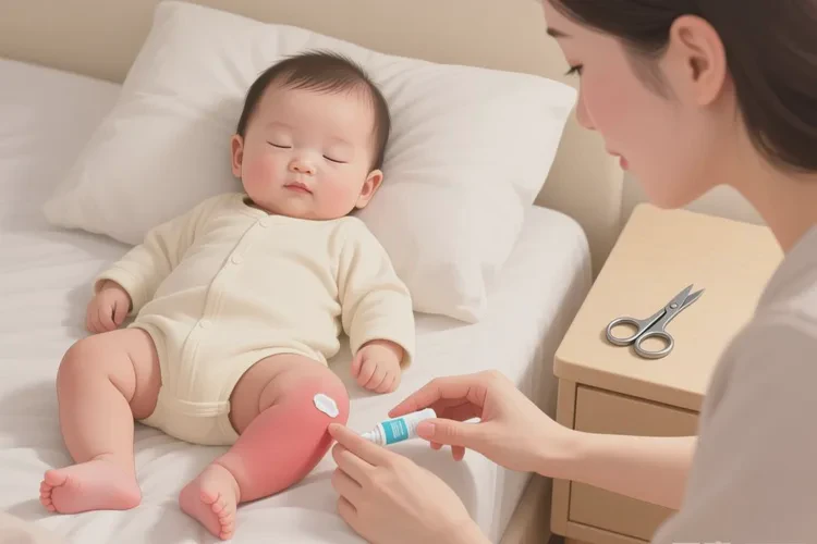 新生儿小腿出湿疹可以根治吗(图2)